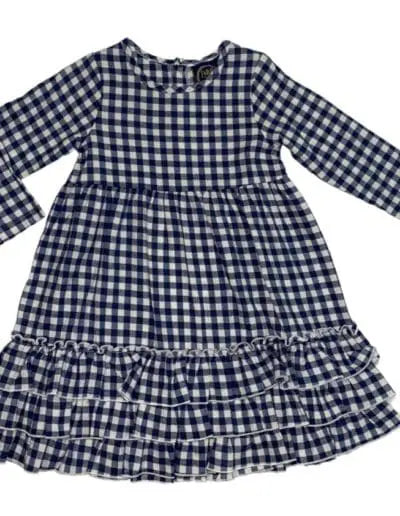 Blue Gingham Zoey Dress