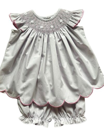 Lilac Geo Bloomer Set