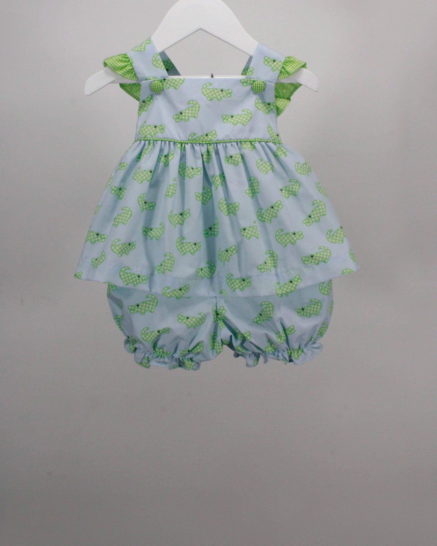 Baby Blue Croc Mary Set