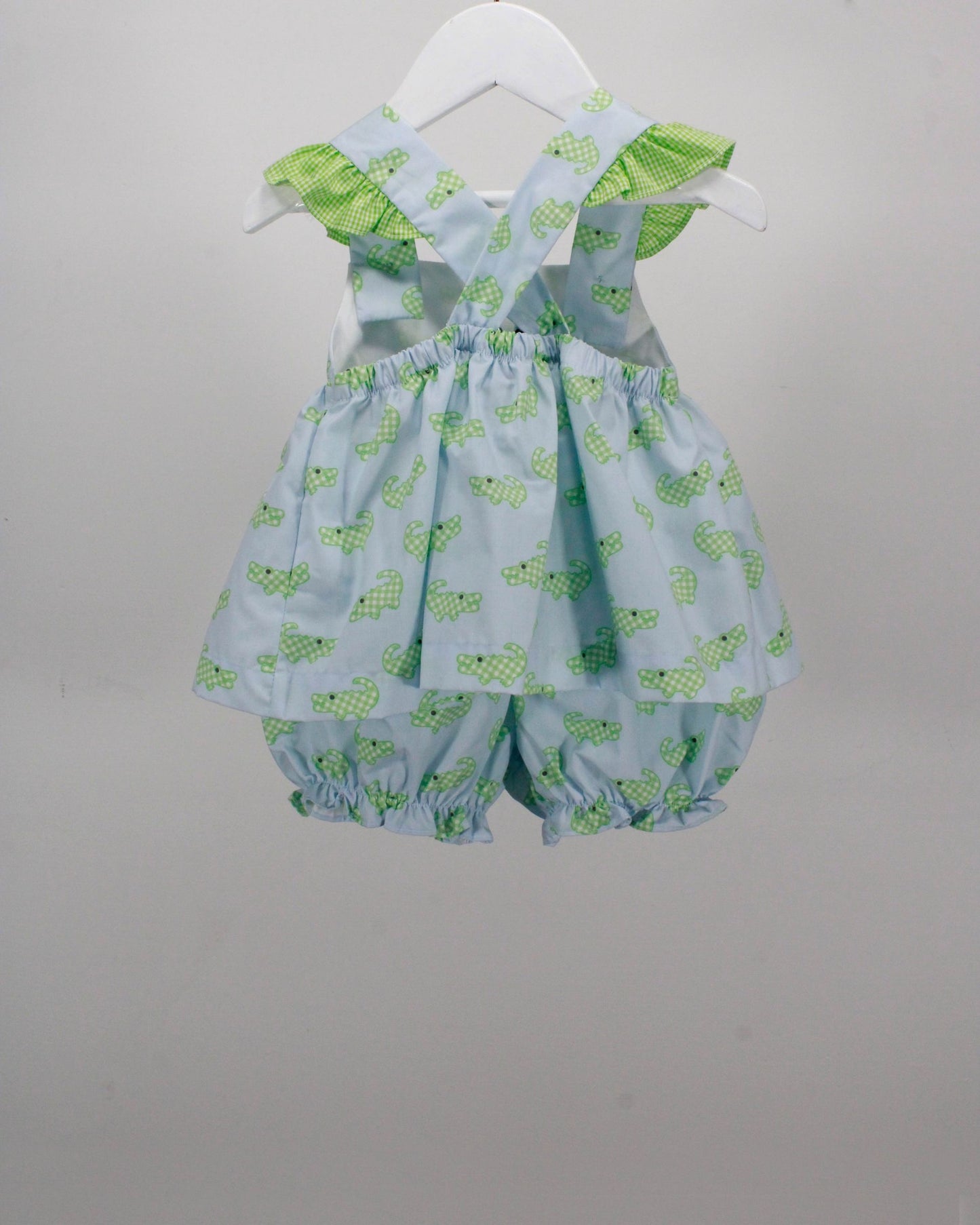 Baby Blue Croc Mary Set