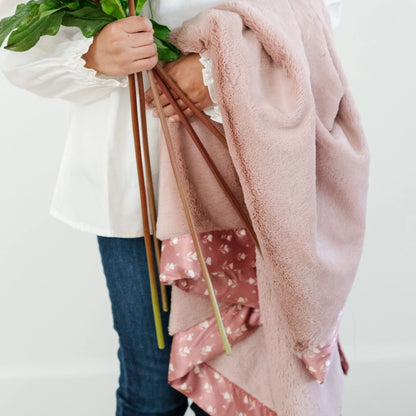 Satin Border Receiving Blanket