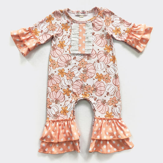 Pumpkin Blossom Romper