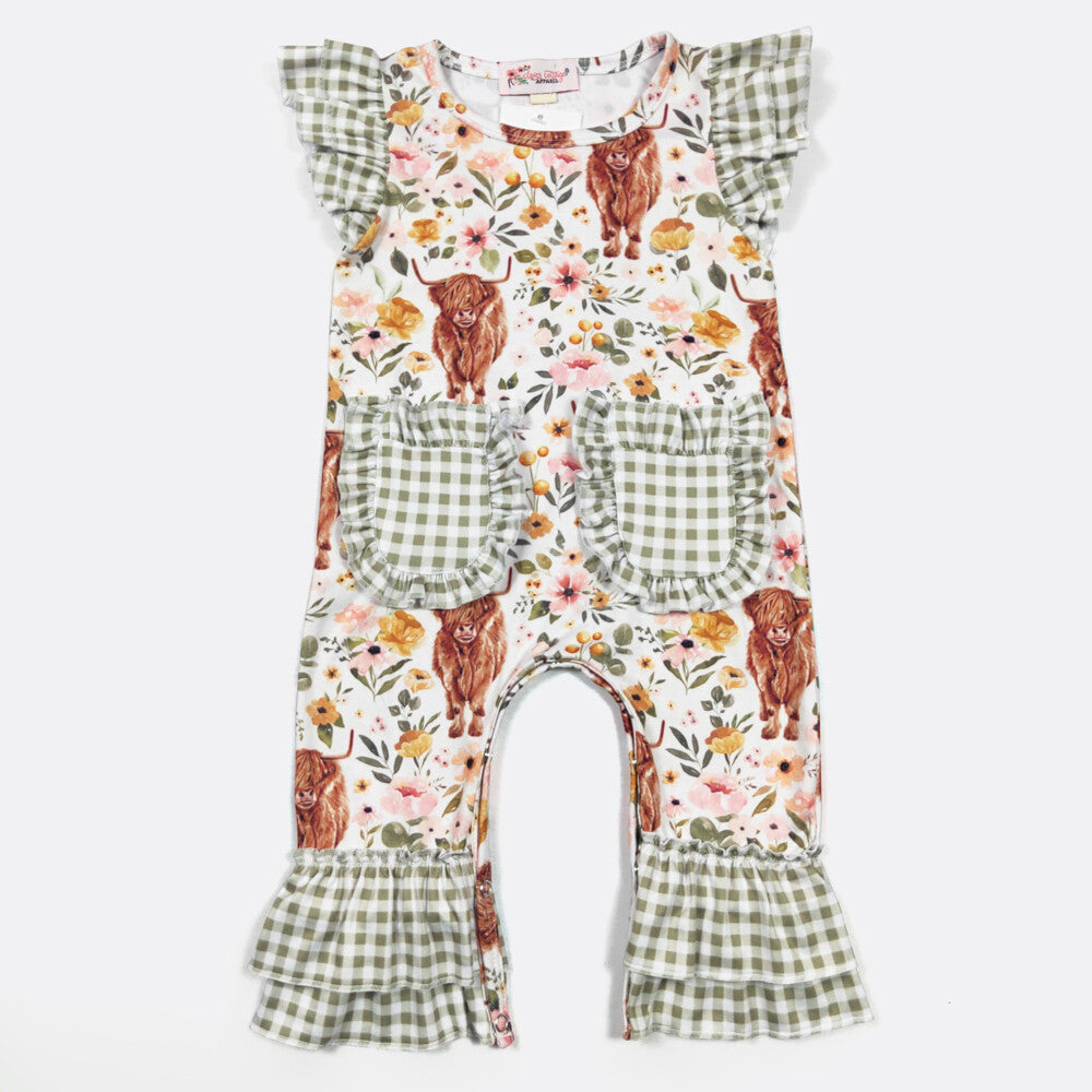 Sage Highland Romper