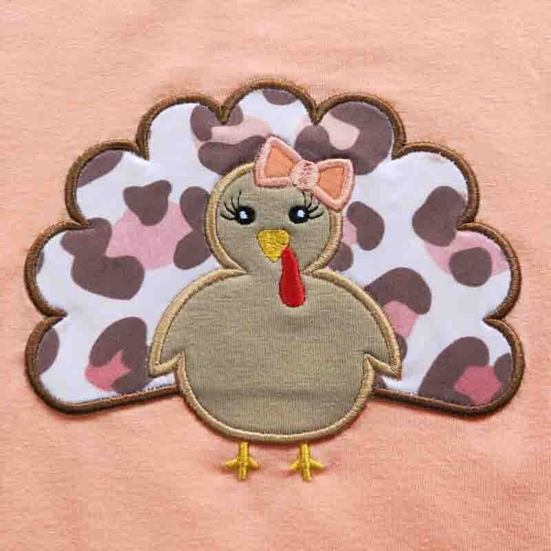 Turkey Leo Romper