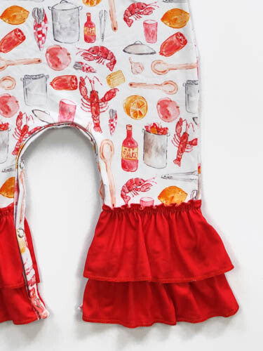 Crawfish Boil Romper