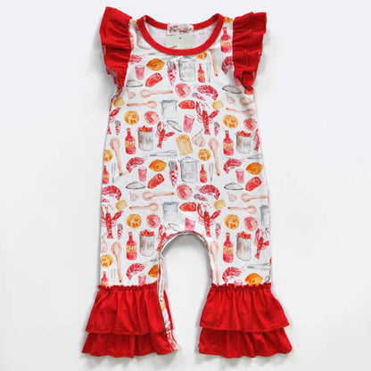 Crawfish Boil Romper