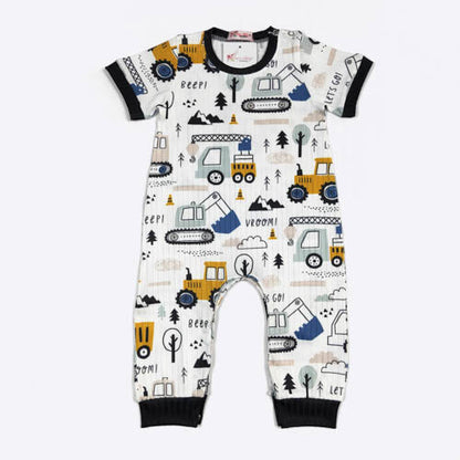 Vroom Boys Romper