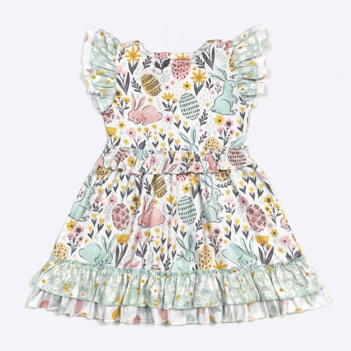 Daffodil Bunny Girls Dress