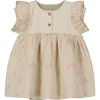 Cadan Cream Deer Dress