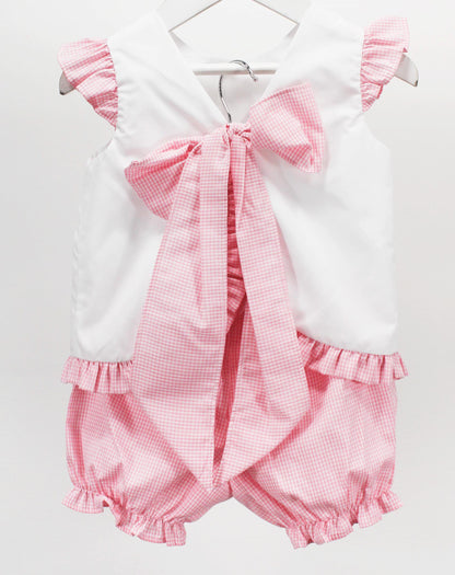 Pink Bunny Tail Avery Set