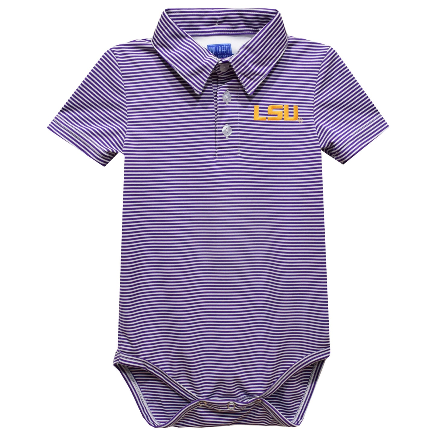 LSU Tigers Polo Onesie