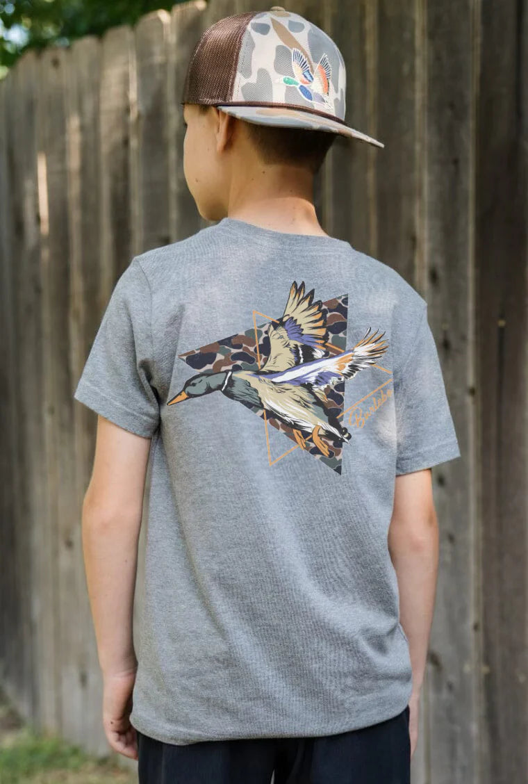 Youth Tee- Triangle Diving Duck