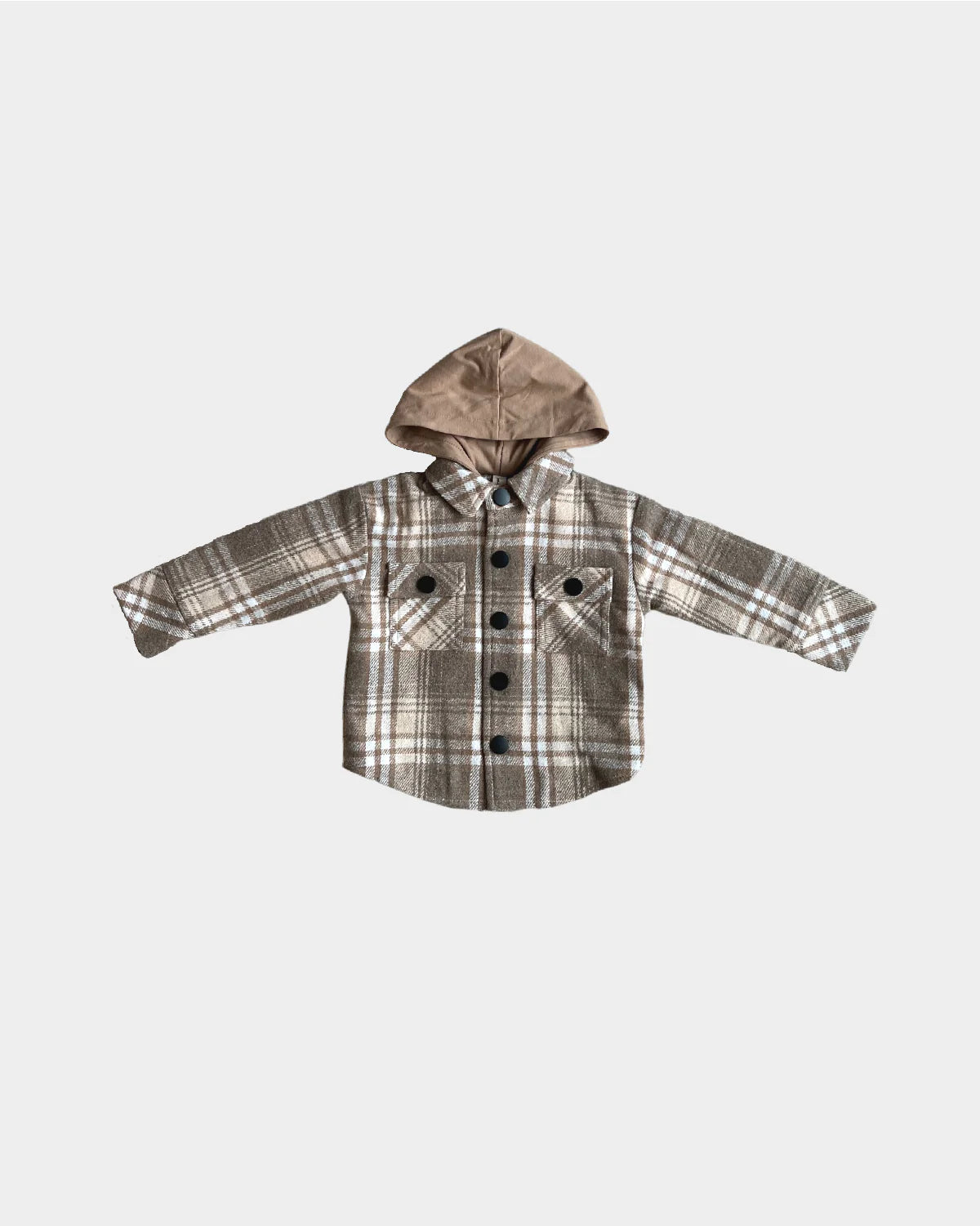 Hooded Flanel Jacket