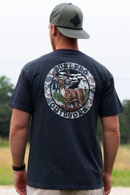 Adult Circle Deer Season T-shirt