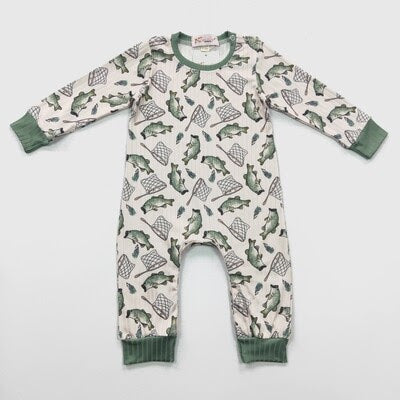 Catch & Release Boys Romper