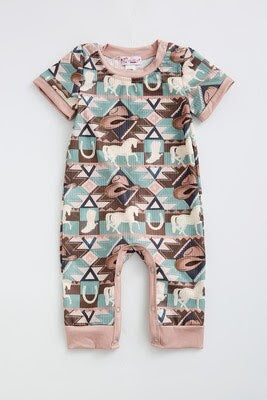 Aztec Boys Romper