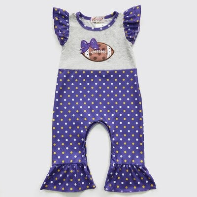 Football Gameday Baby Romper